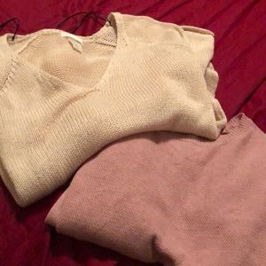 Two sweaters